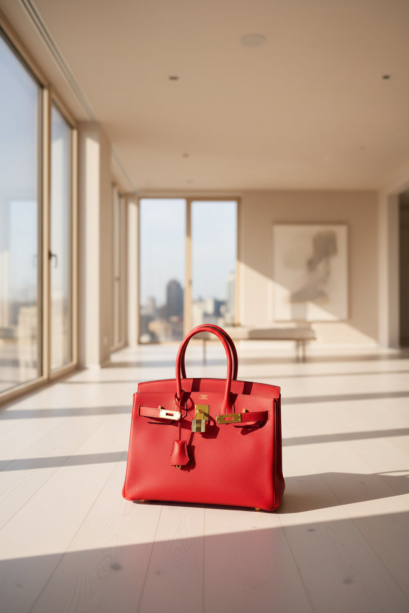 Birkin 30 Epsom Rose Jaipur GHW