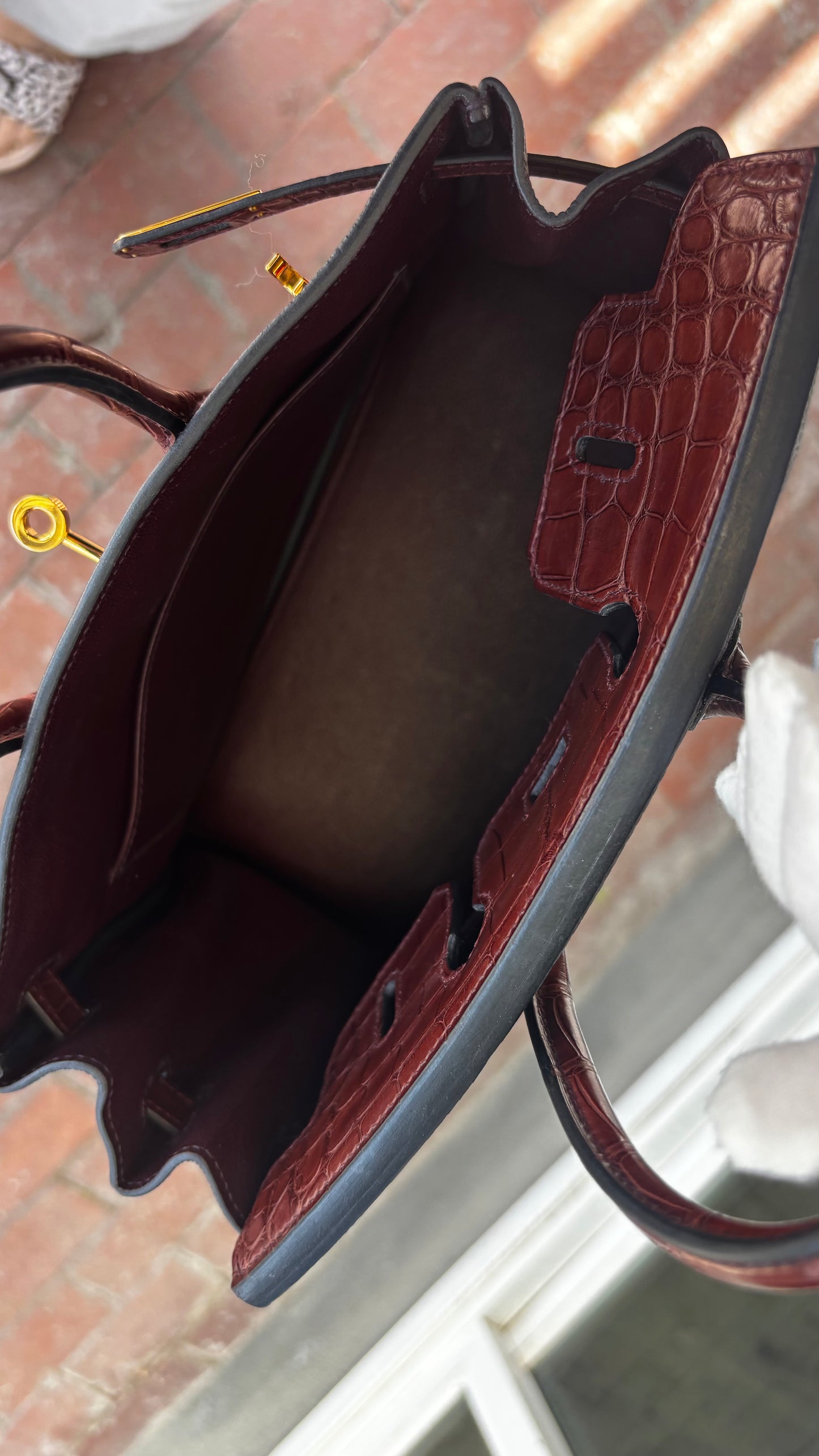 Birkin 25 touch GHWRouge sellier/ bourgogne (wire price)