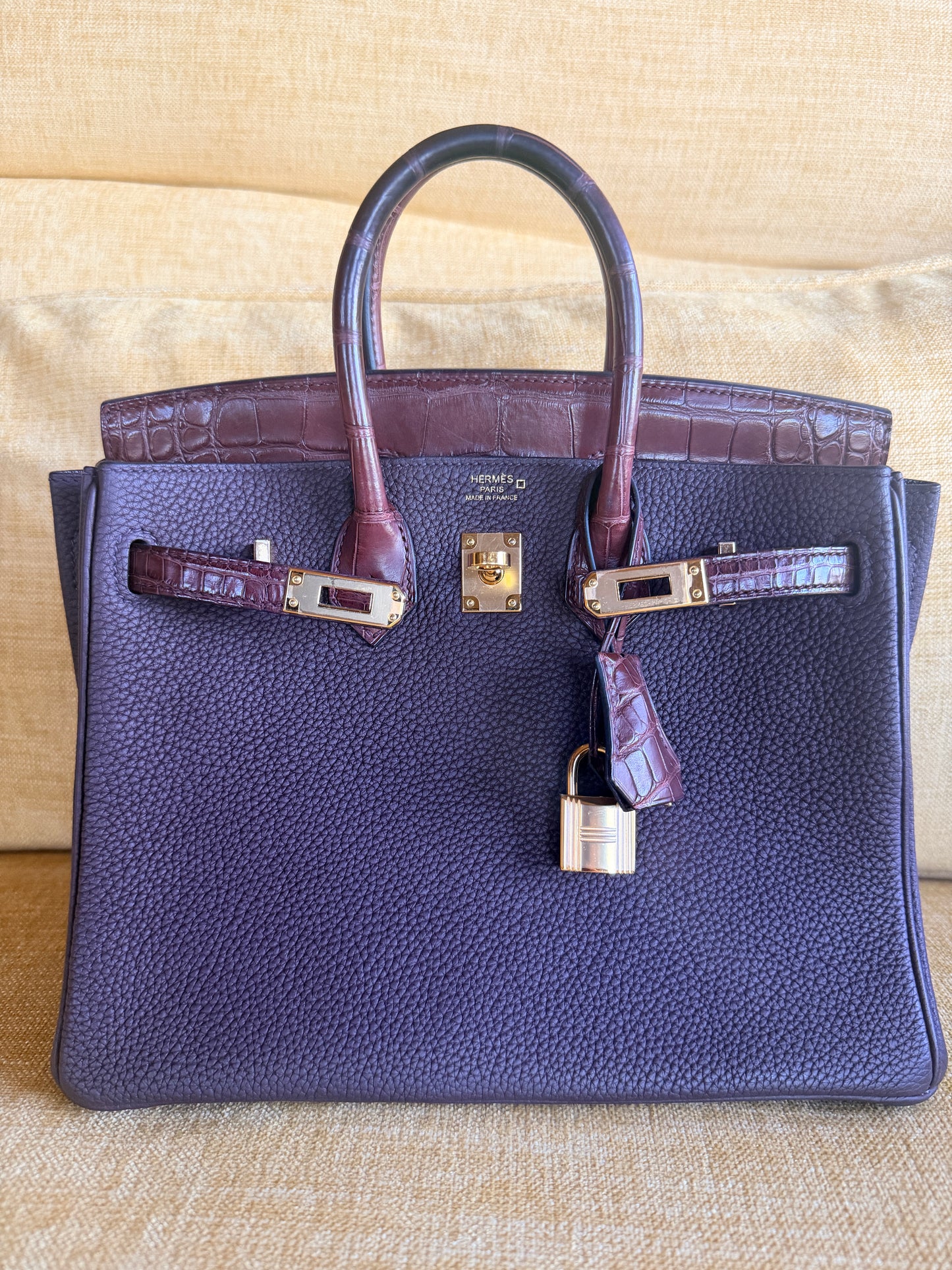 Birkin 25 touch GHW

Rouge sellier/ bourgogne