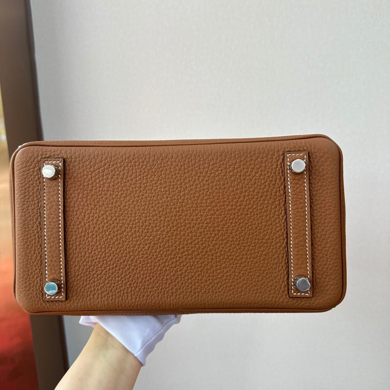 Birkin 25 Togo Gold Brushed PHW
