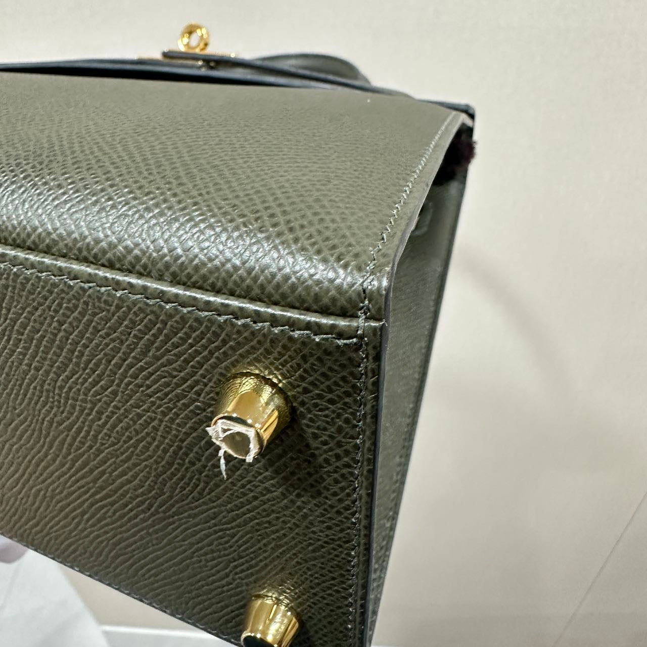 Kelly 25 Epsom Vert De Gris GHW