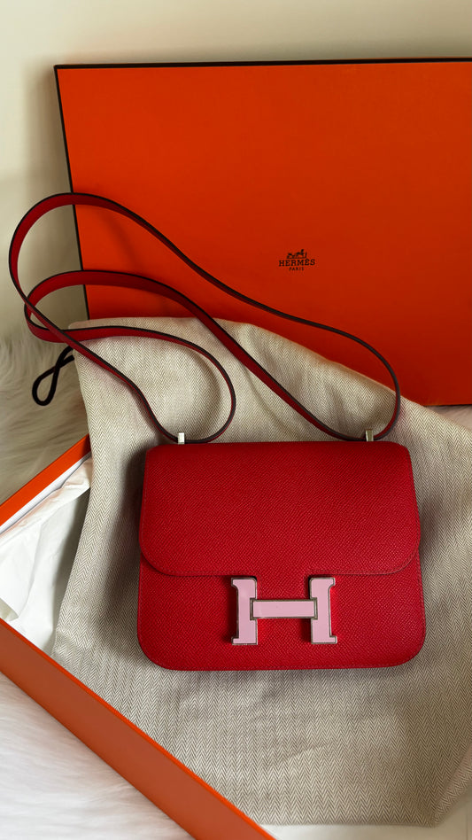 Constance 18 Rouge Casaque Lacquer Hardware