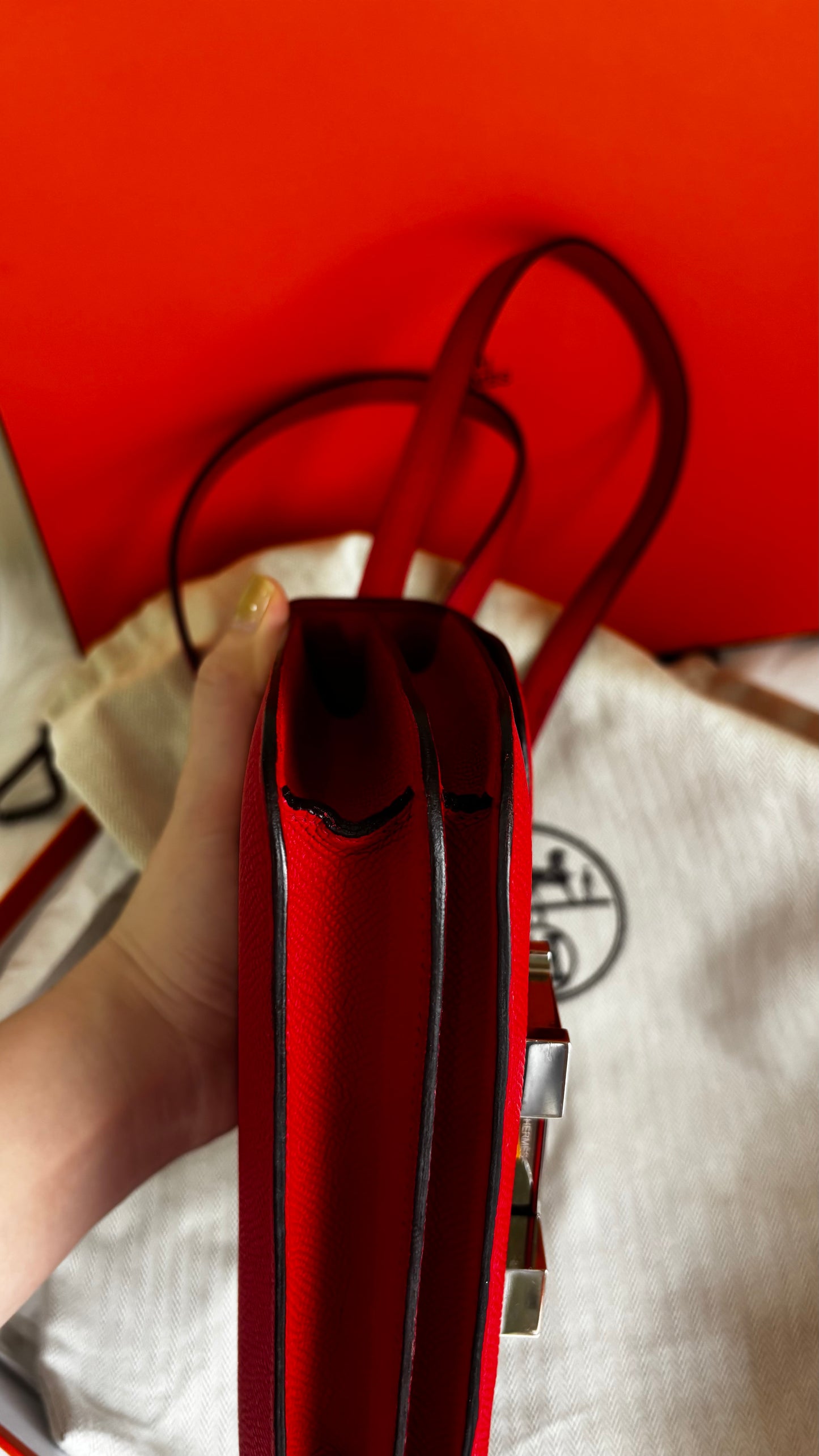 Constance 18 Rouge Casaque Lacquer Hardware