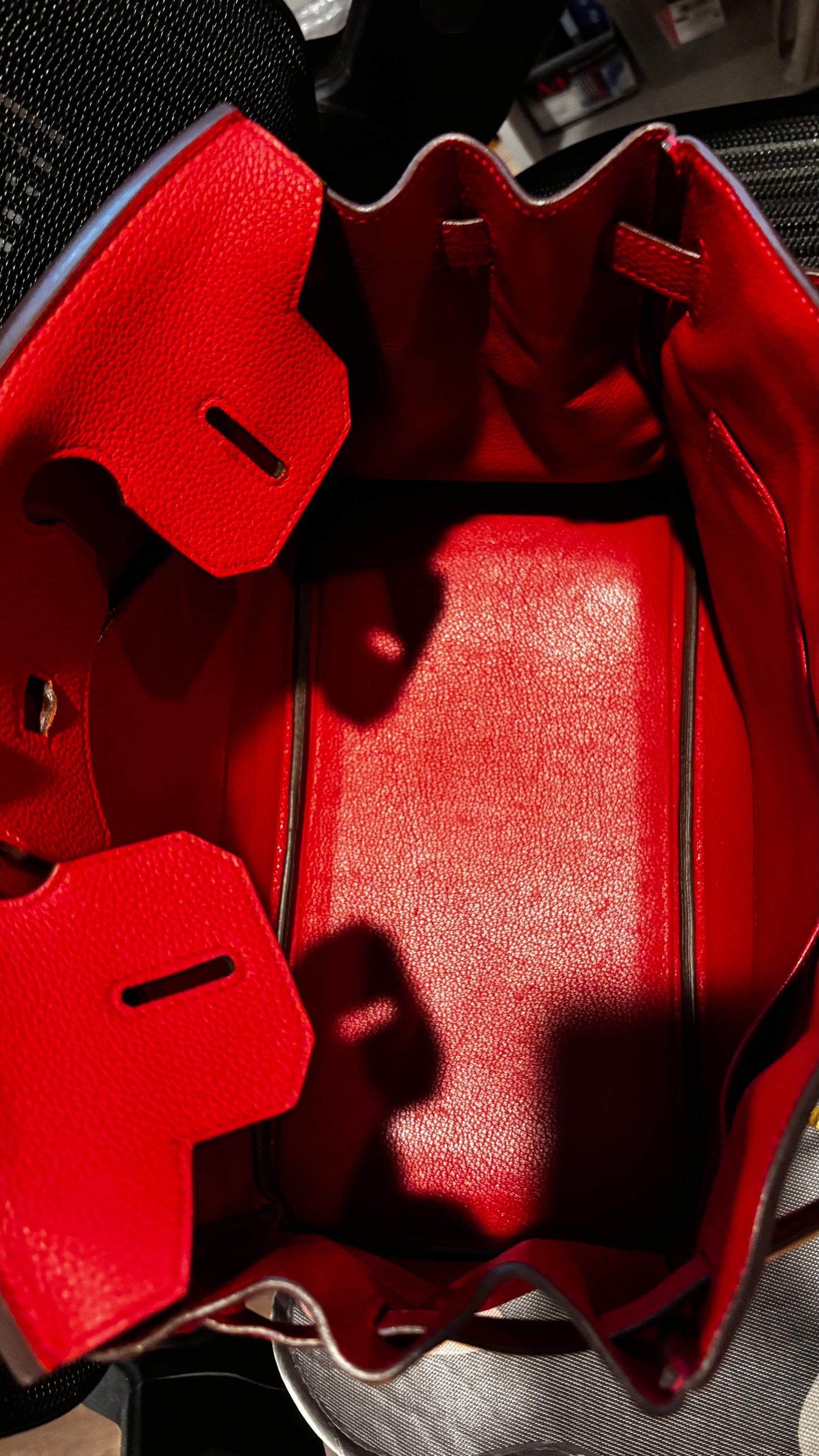 Birkin 30 Togo Vermillion GHW