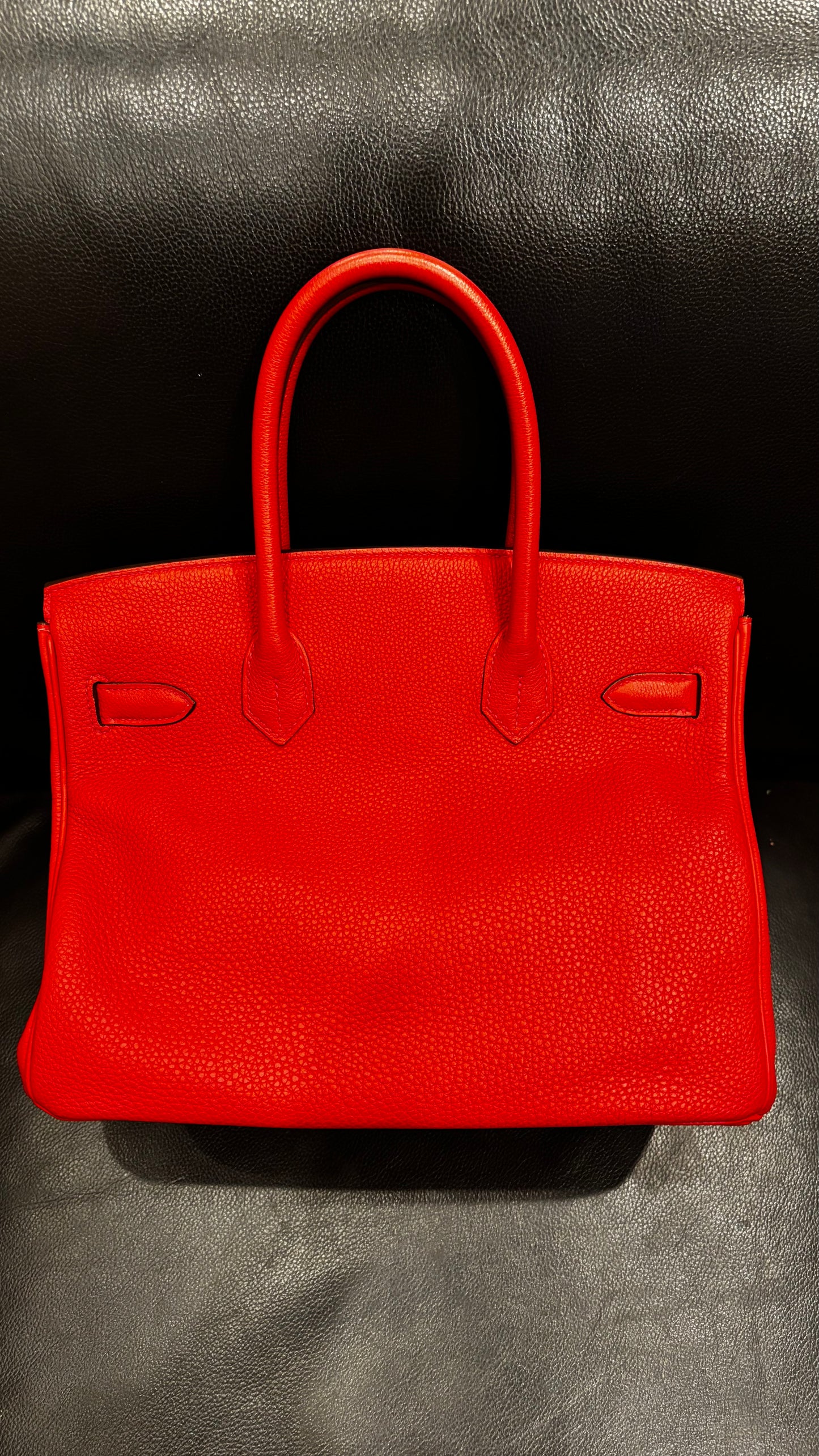 Birkin 30 Togo Vermillion GHW