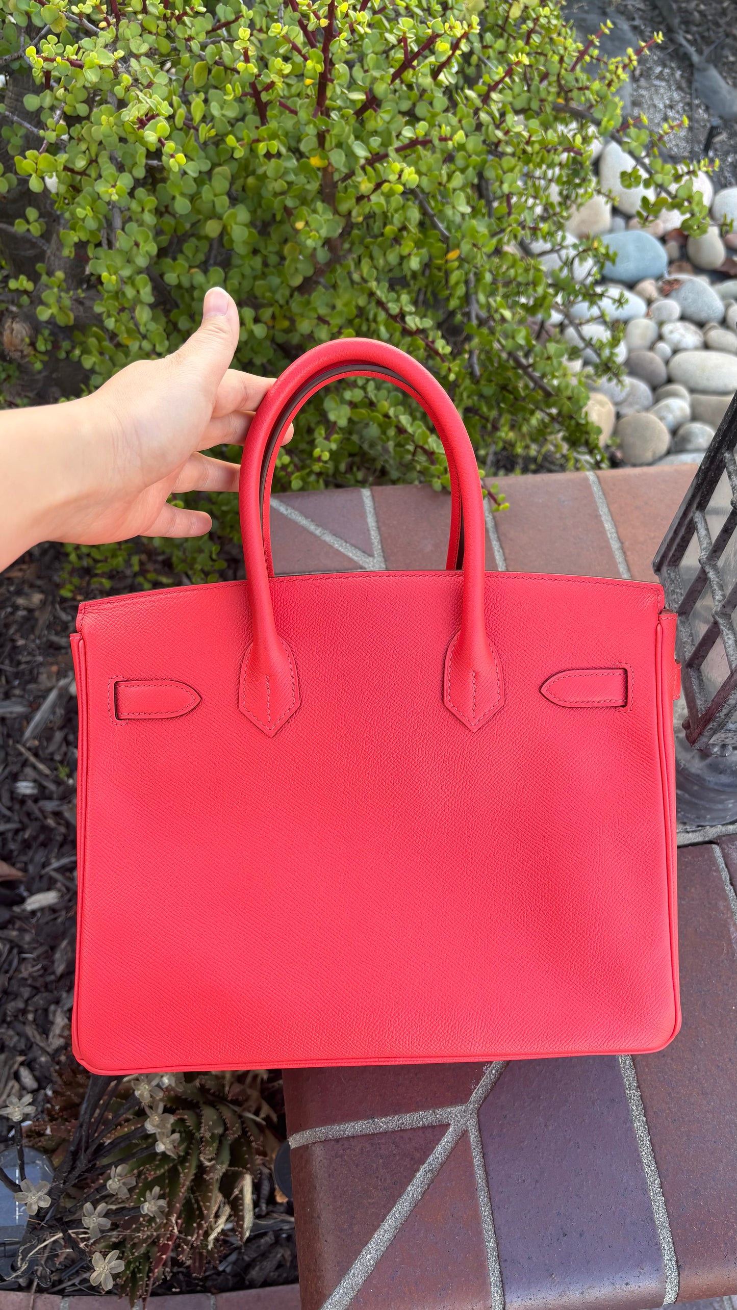 Birkin 30 Epsom Rose Jaipur GHW