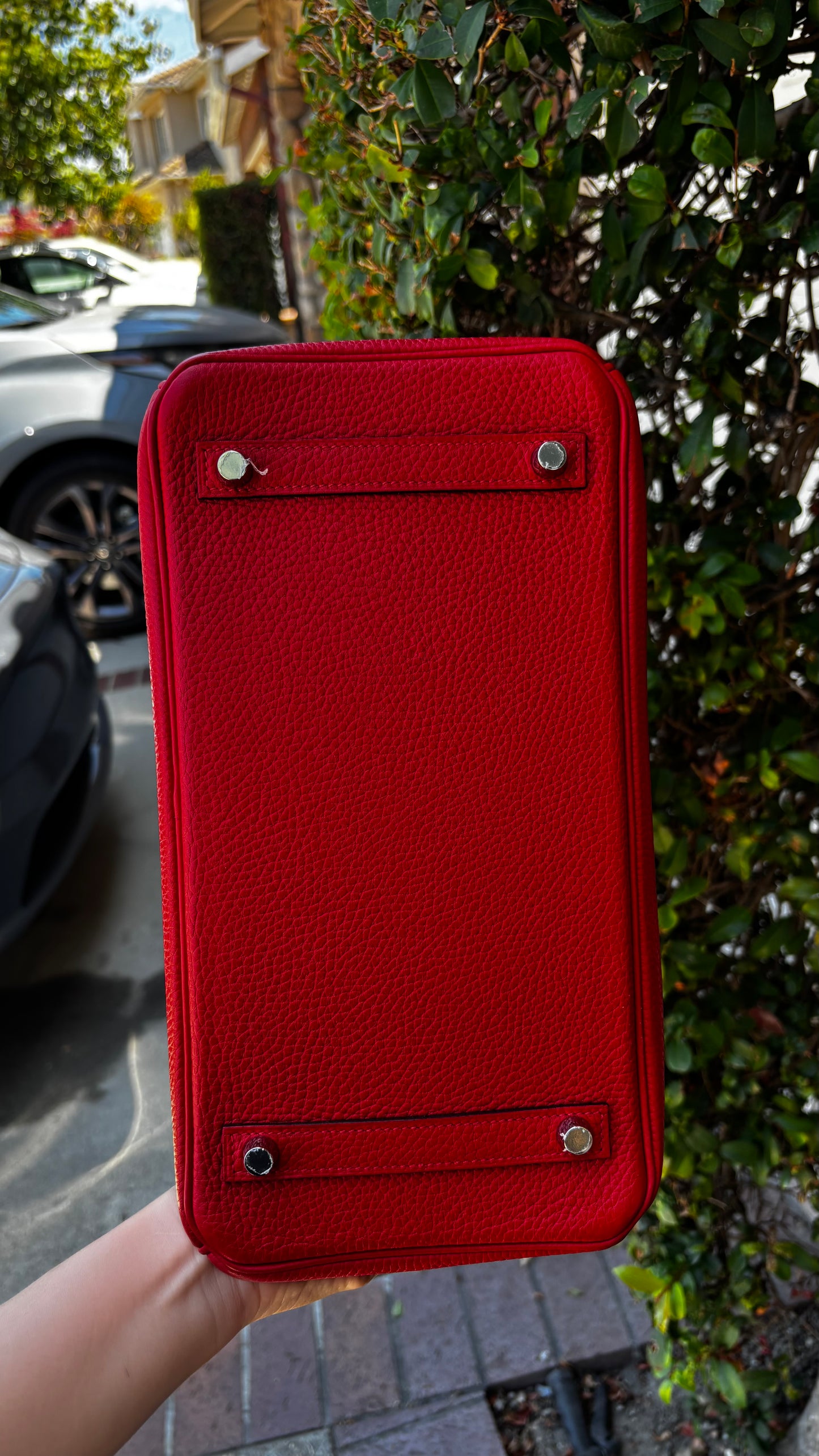 Birkin 30 Clemence Rouge Tomate PHW 2017 (wire price)