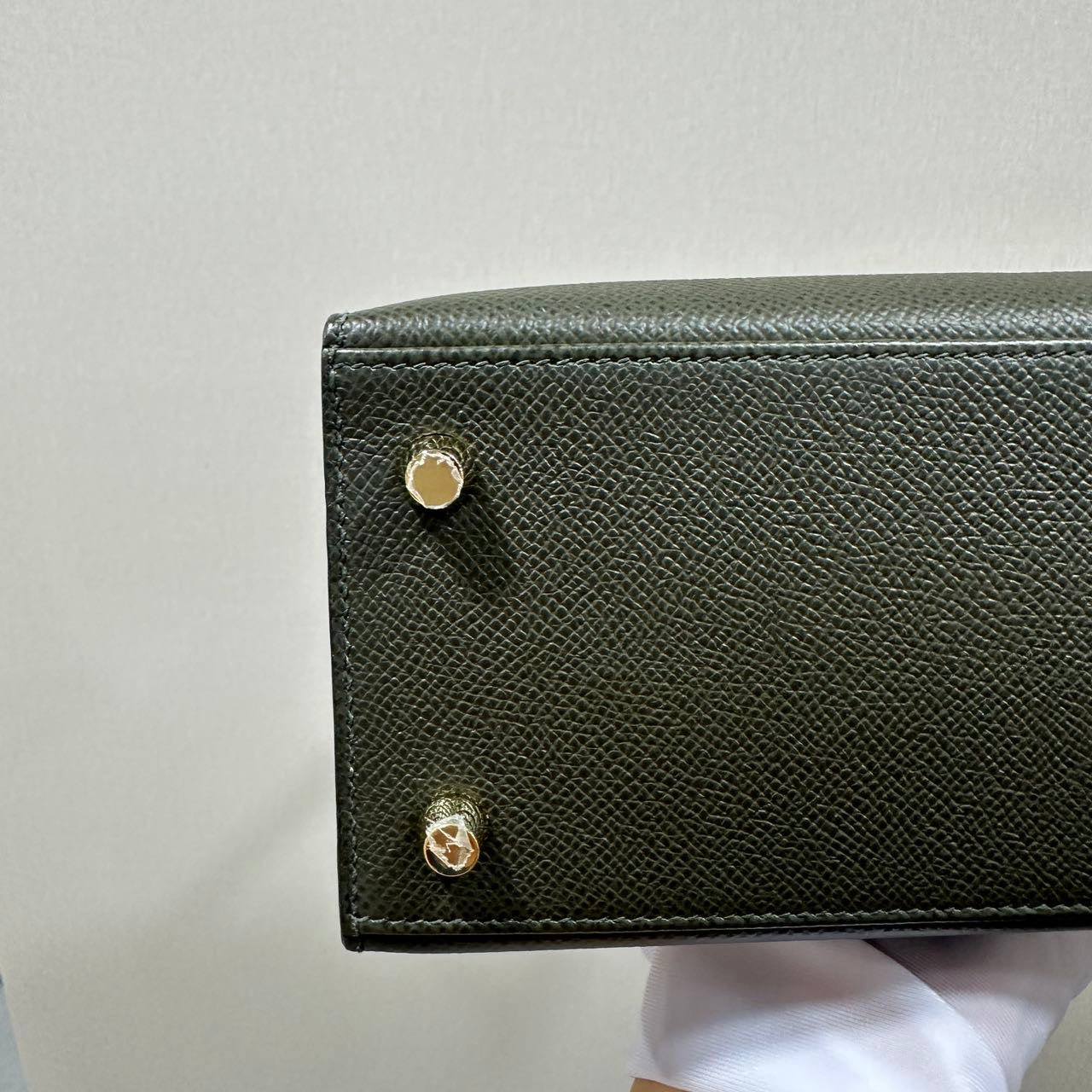Kelly 25 Epsom Vert De Gris GHW