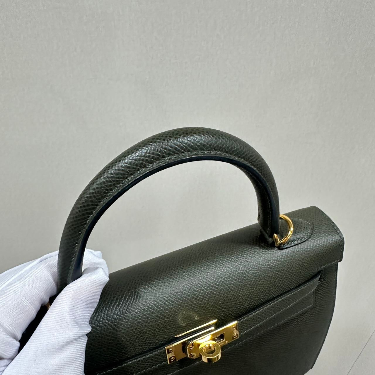 Kelly 25 Epsom Vert De Gris GHW