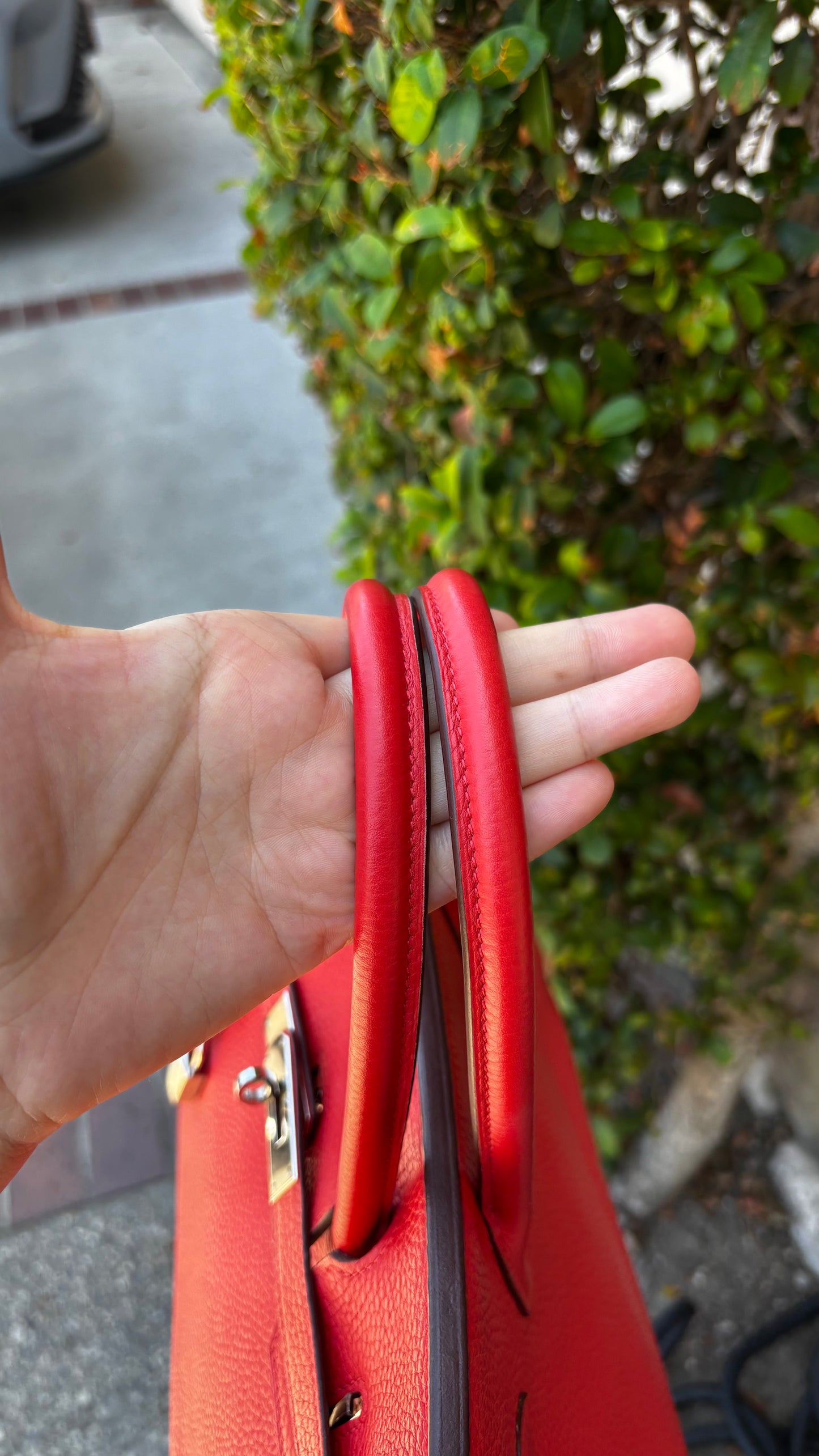 Birkin 30 Clemence Rouge Tomate PHW 2017 (wire price)