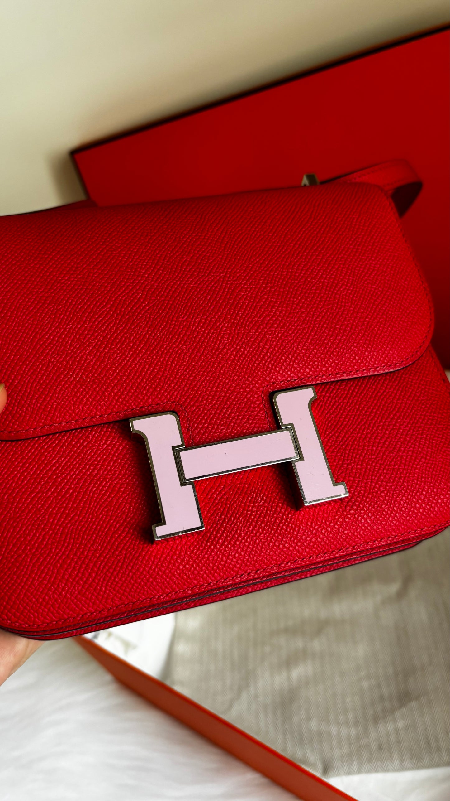 Constance 18 Rouge Casaque Lacquer Hardware