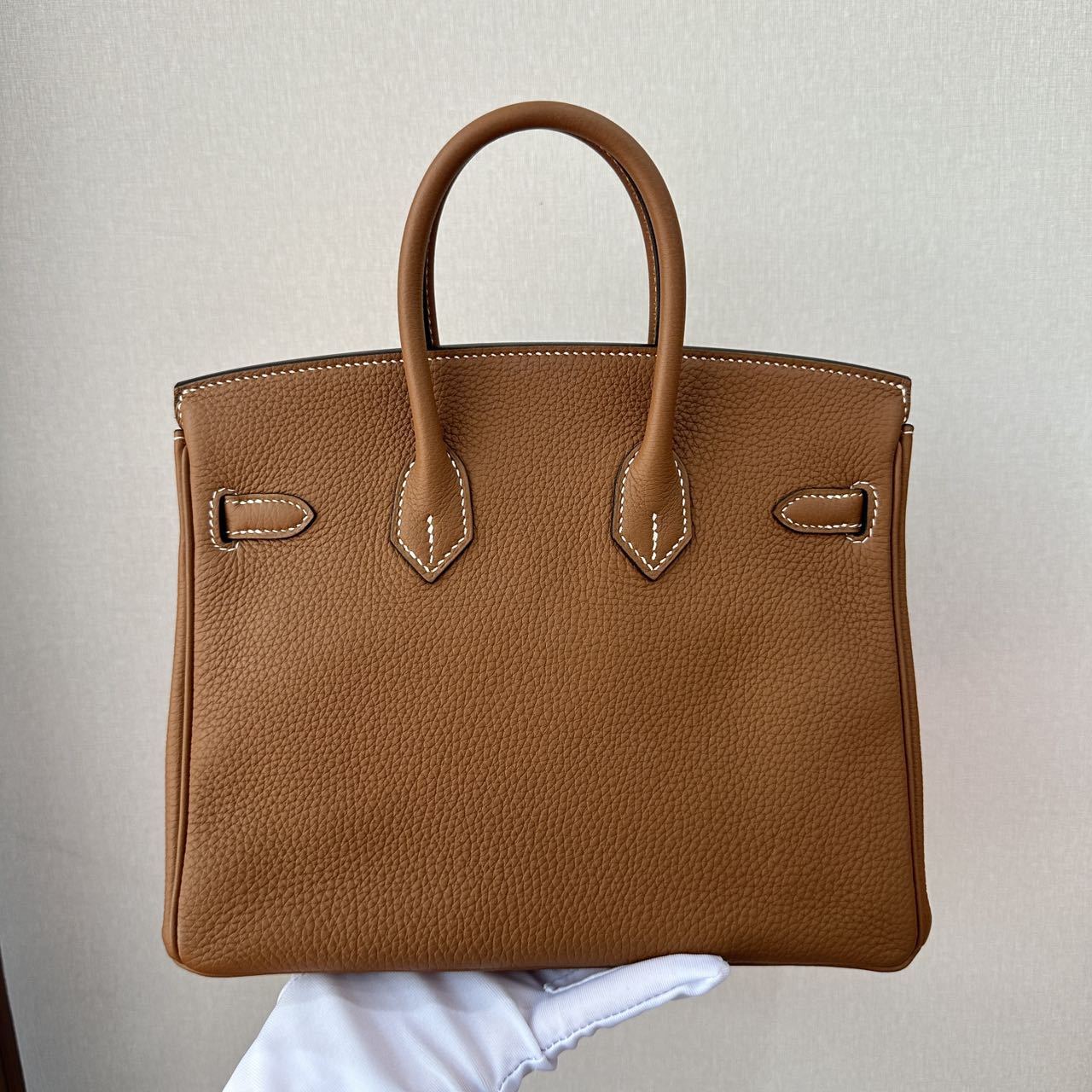Birkin 25 Togo Gold Brushed PHW