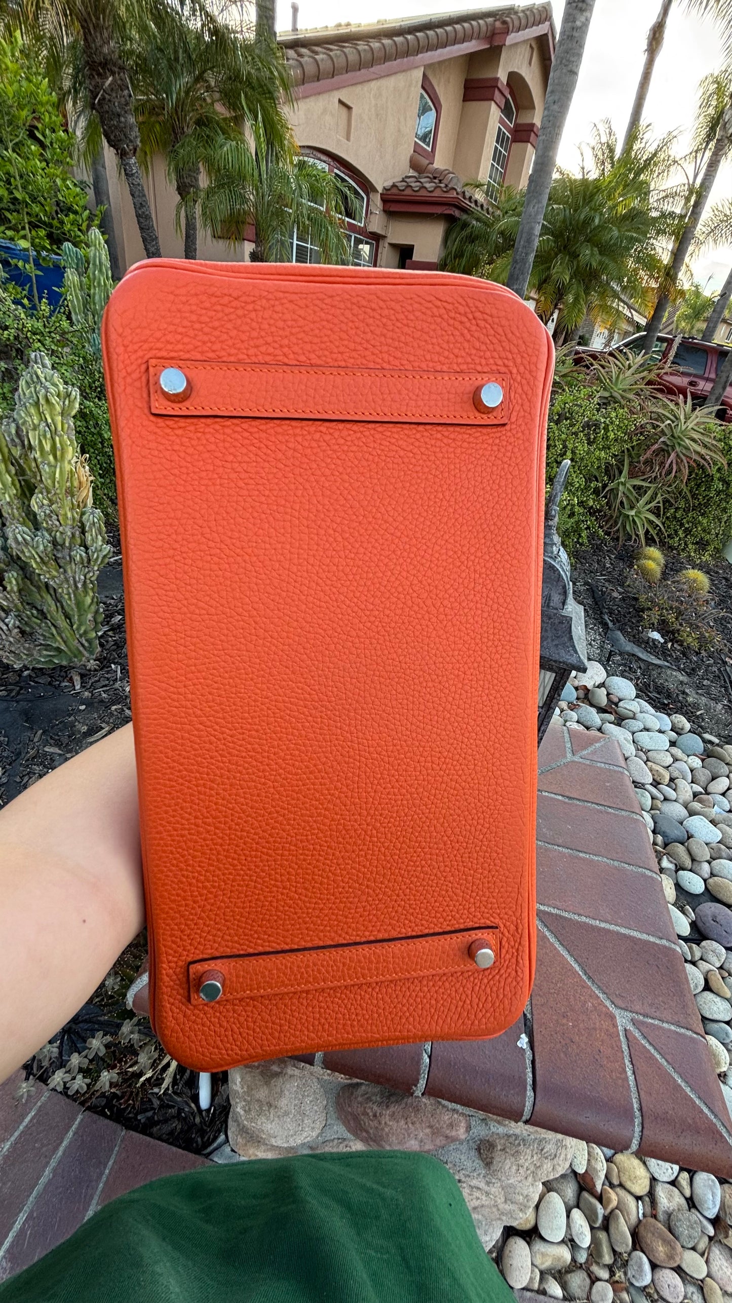 Birkin 35 Orange PHW